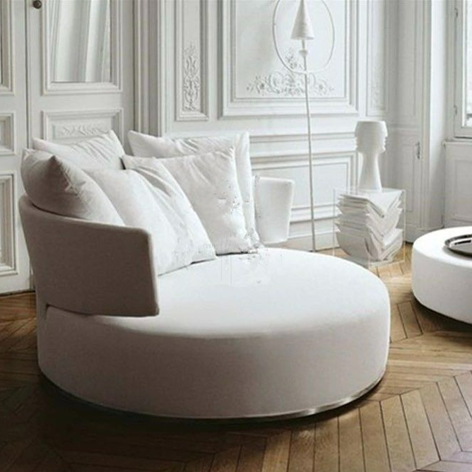 DARREN Modern Round Lounge Chair