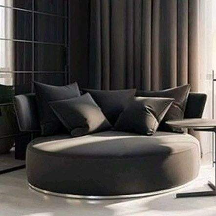 DARREN Modern Round Lounge Chair