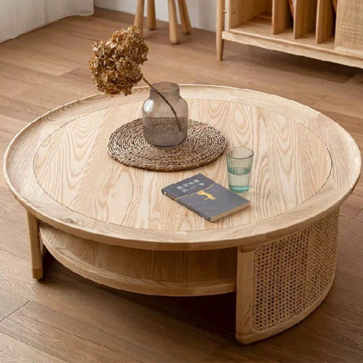 ALLEN Modern Oak Coffee Table