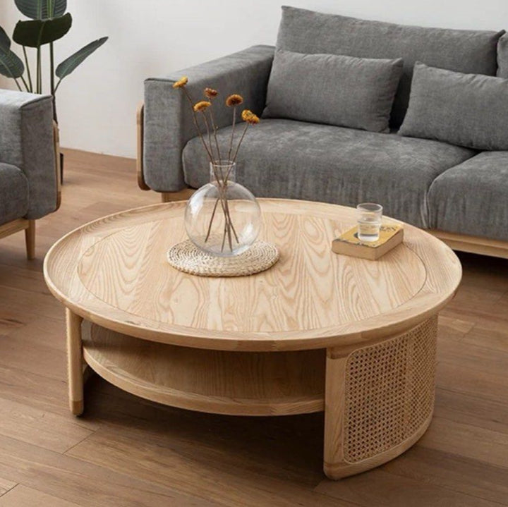 ALLEN Modern Oak Coffee Table