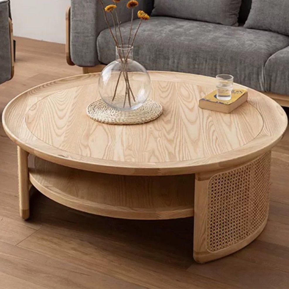 ALLEN Modern Oak Coffee Table