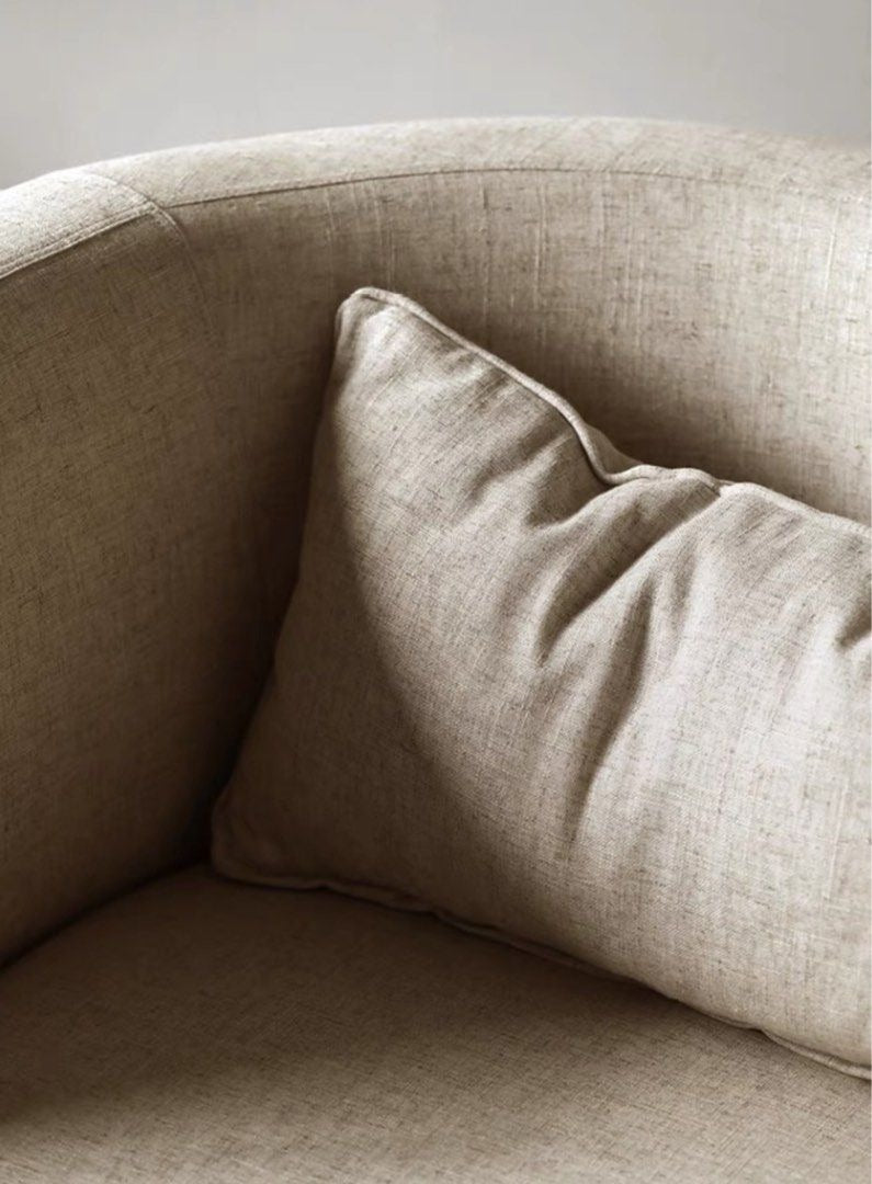 SIMON Rustic Solid Wood Lounge Chair