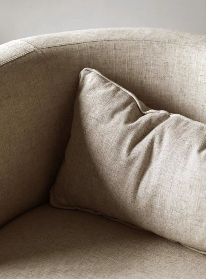 SIMON Rustic Solid Wood Lounge Chair