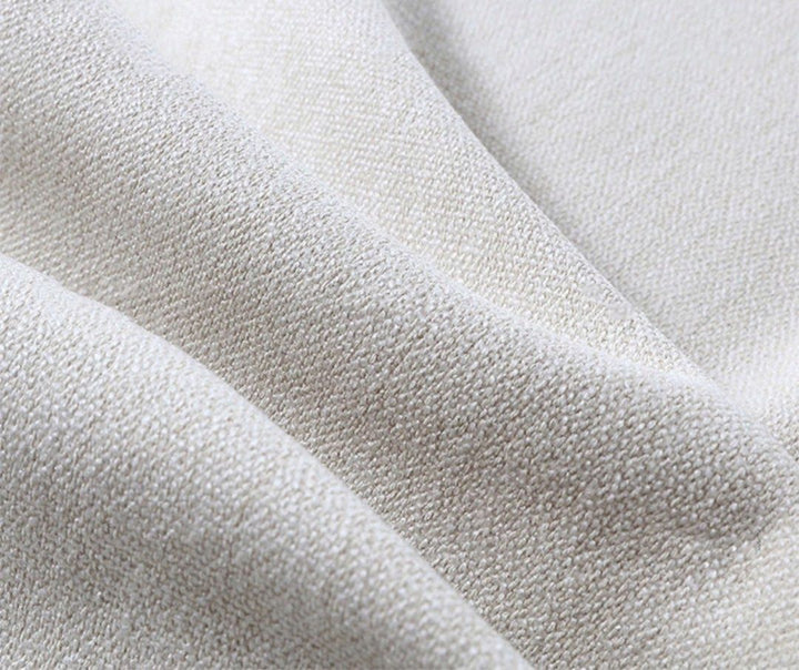 CALVIAN Rustic Walnut Fabric Sofa