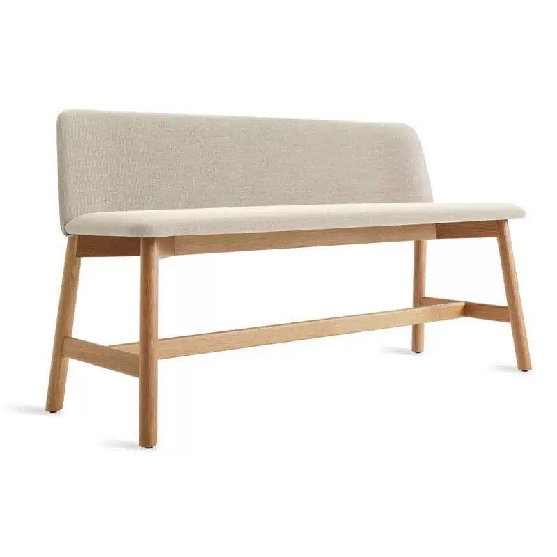 CAELAN Modern Solid Wood Bench