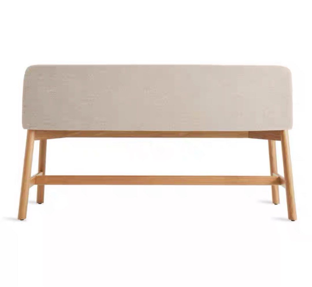 CAELAN Modern Solid Wood Bench
