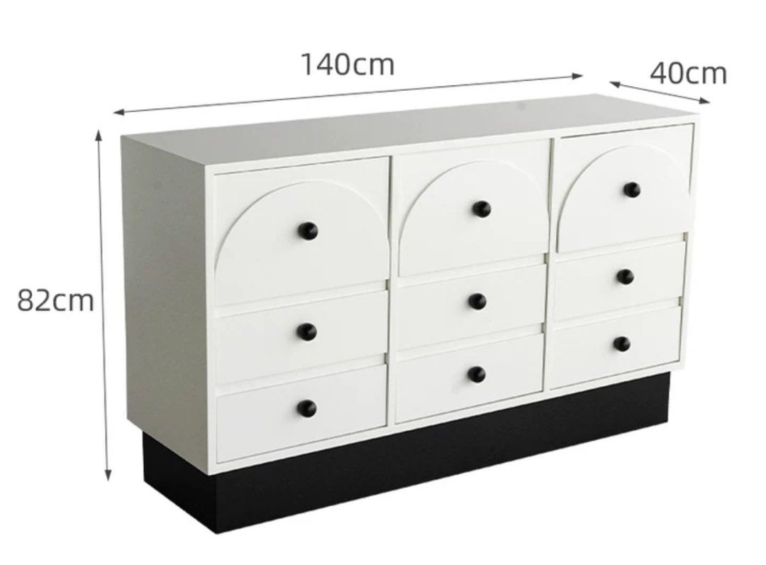 CASTER Modern Chest Of Drawers