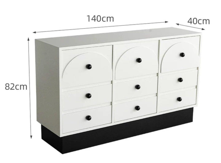 CASTER Modern Chest Of Drawers
