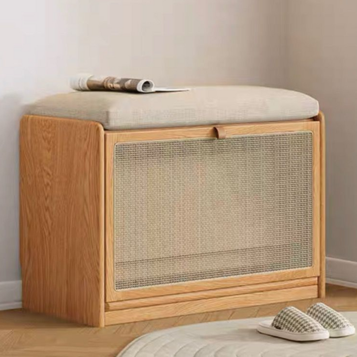 DELANEY Japandi Storage Bench