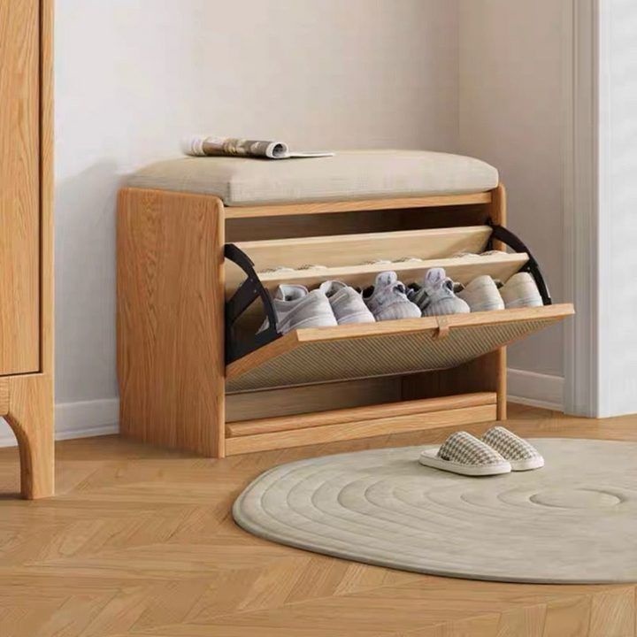 DELANEY Japandi Storage Bench