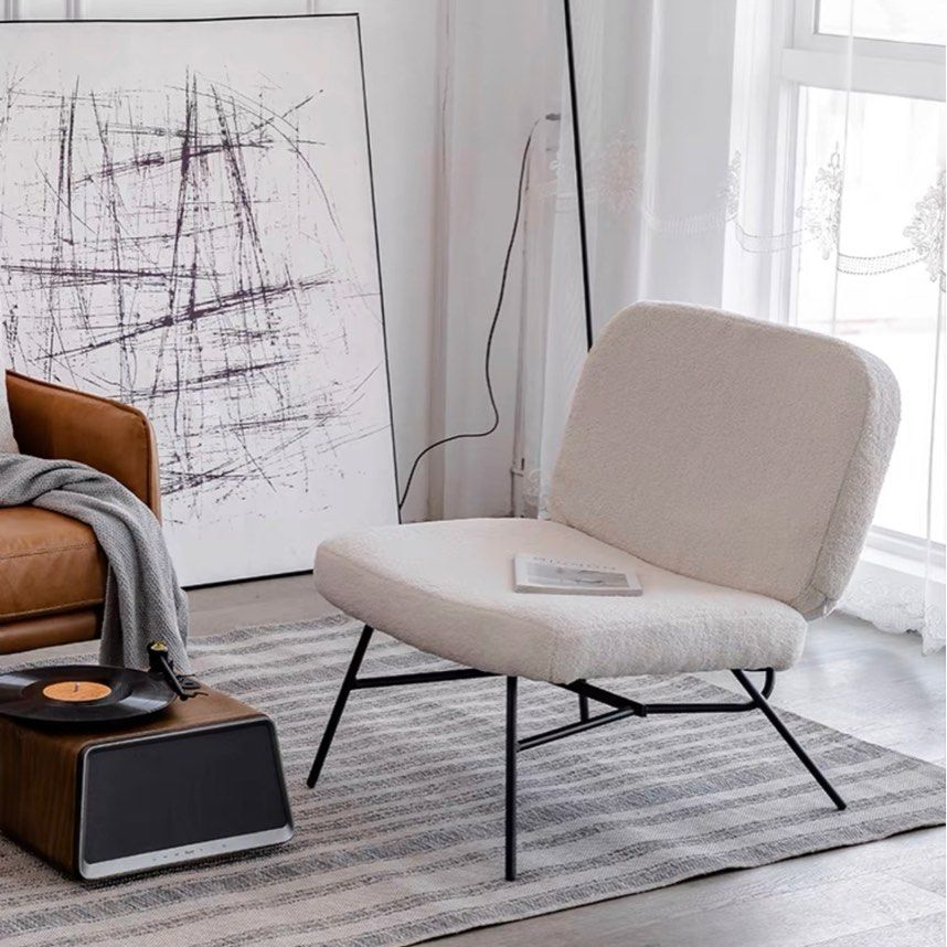 CALIX Modern Boucle Armchair