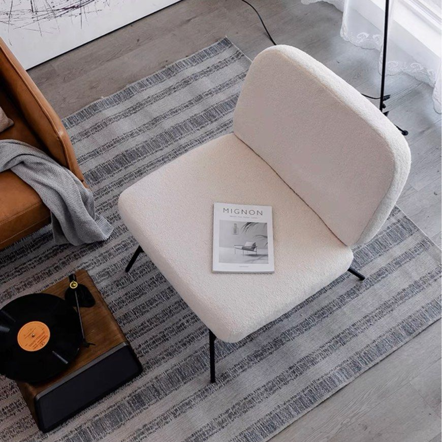 CALIX Modern Boucle Armchair
