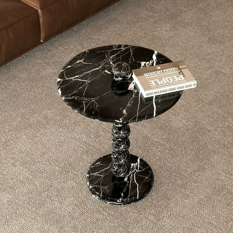 CORVUS Modern Marble Side Table