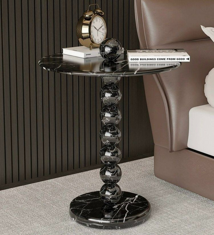 CORVUS Modern Marble Side Table