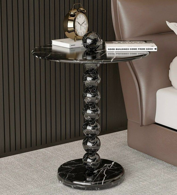 CORVUS Modern Marble Side Table