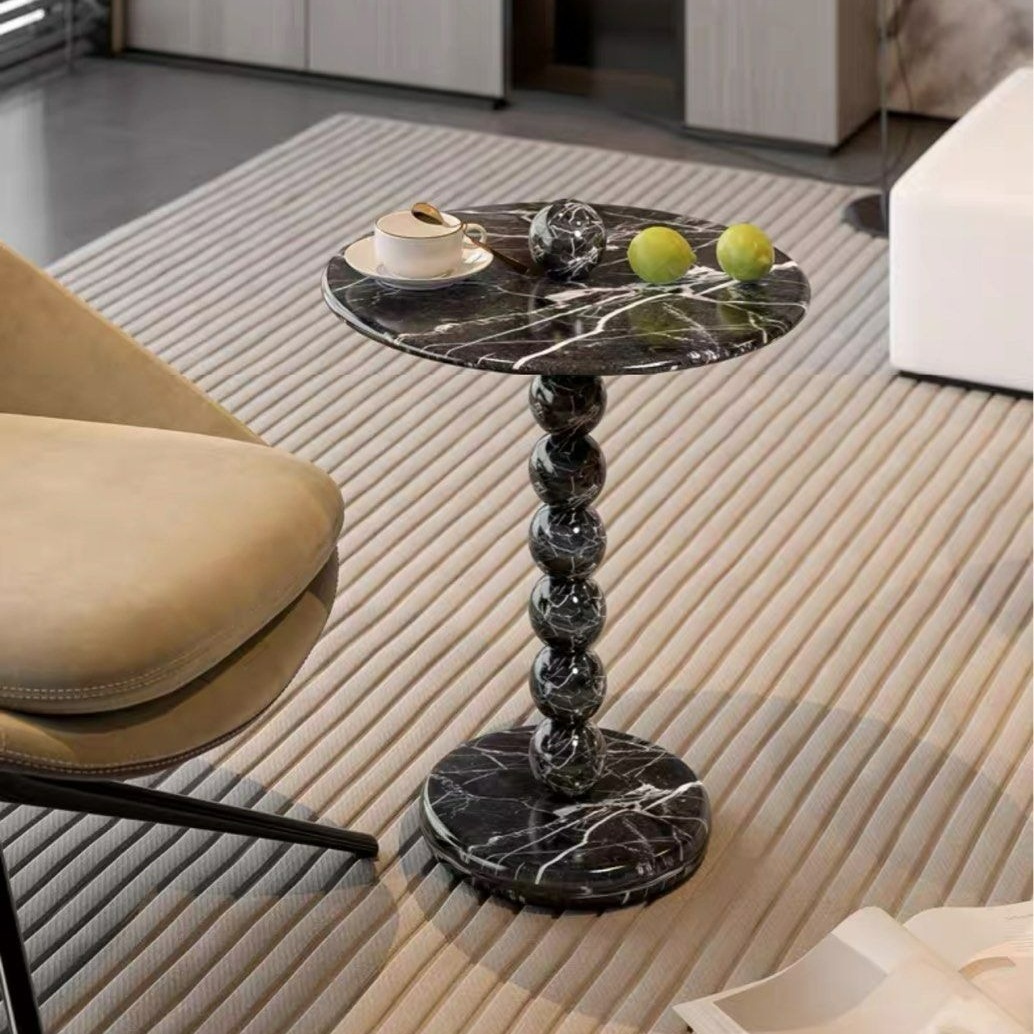 CORVUS Modern Marble Side Table