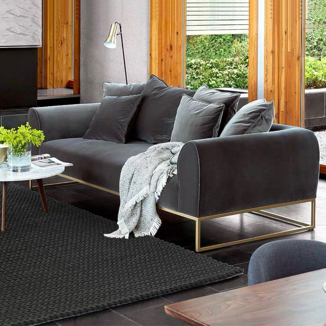 DARLENO Modern Italian Velvet Sofa