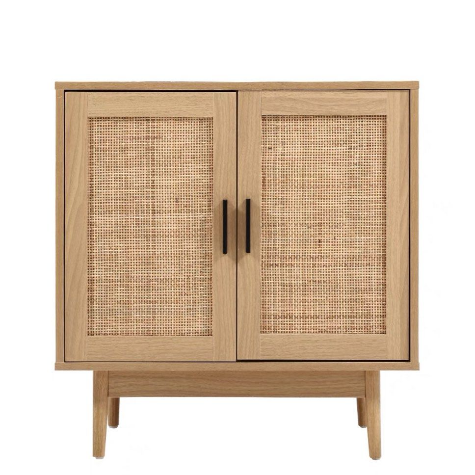 VIDA Rustic Rattan Sideboard