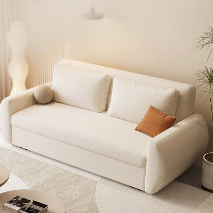 DALLURE Modern Boucle Storage Sofa Bed