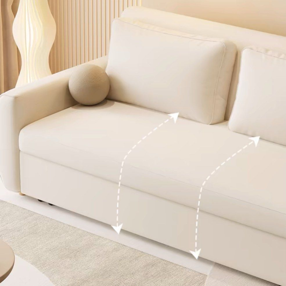 DALLURE Modern Boucle Storage Sofa Bed