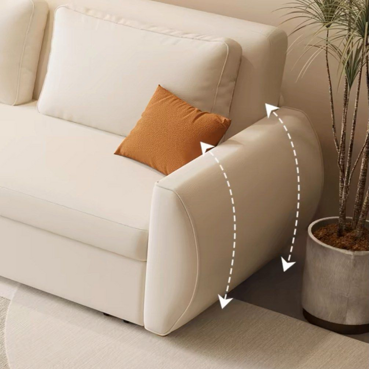 DALLURE Modern Boucle Storage Sofa Bed