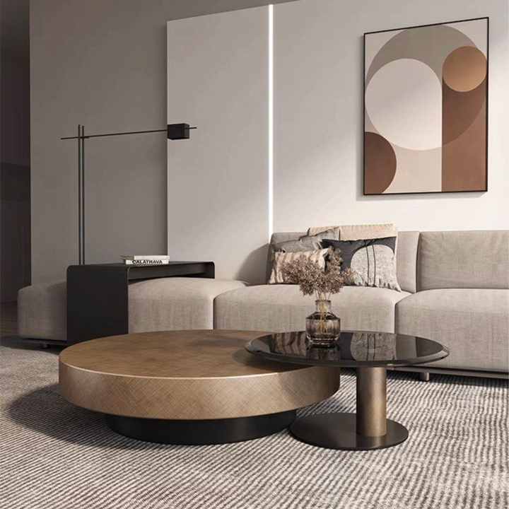 SONZA Modern Round Coffee Table