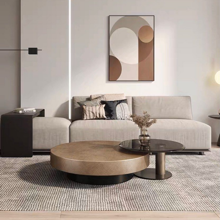 SONZA Modern Round Coffee Table