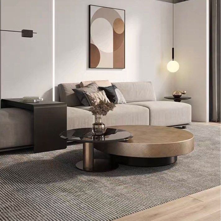 SONZA Modern Round Coffee Table