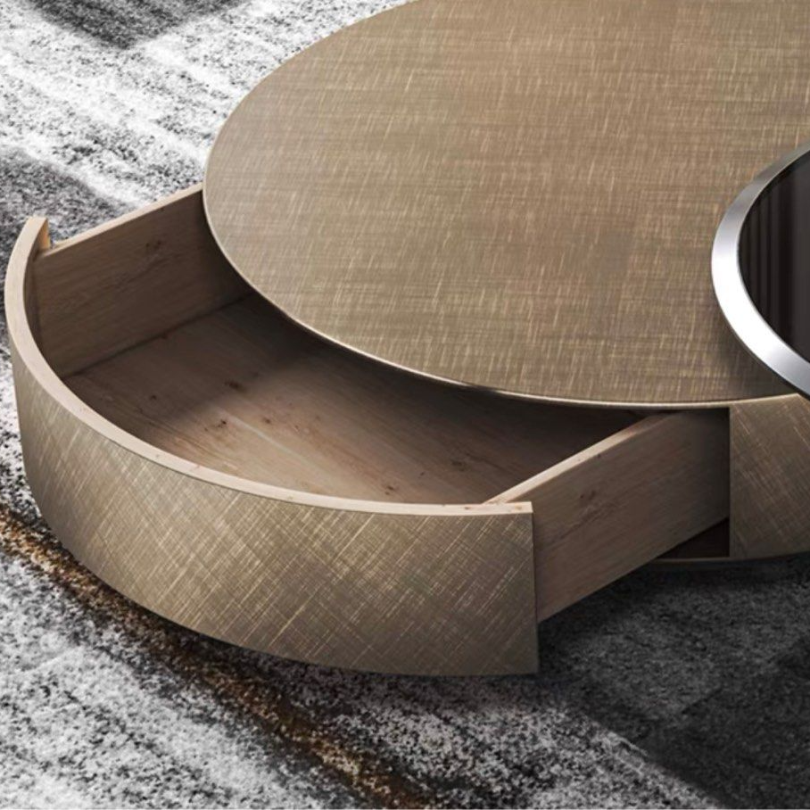 SONZA Modern Round Coffee Table