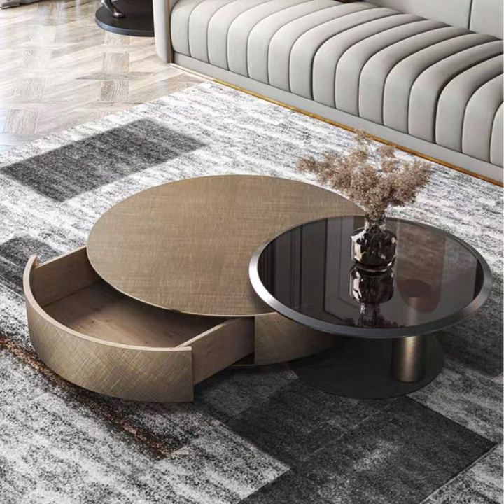 SONZA Modern Round Coffee Table