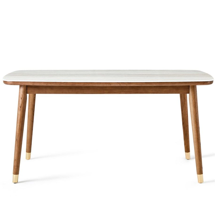 AVILA White Marble Dining Table