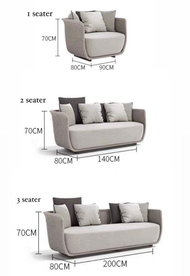 COLA Modern Outdoor Sofa Set