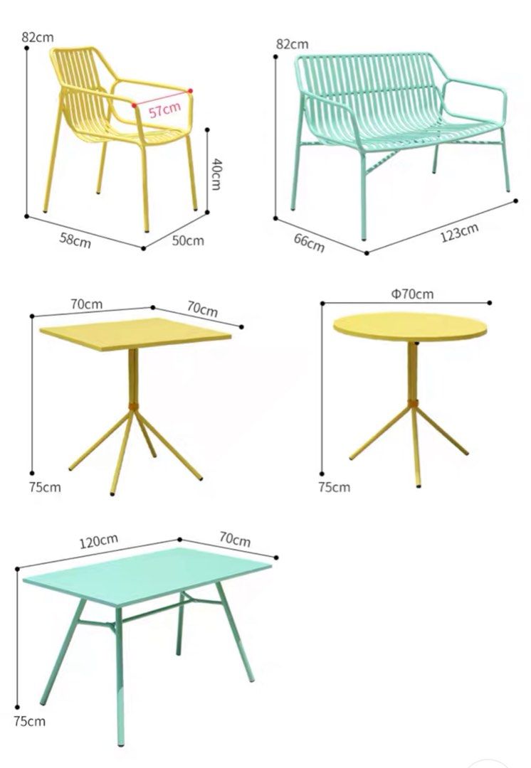 ARIEN Modern Outdoor Table & Chairs