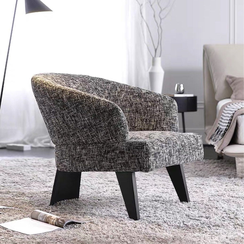 CHLOE Modern Fabric Lounge Chair Armchair