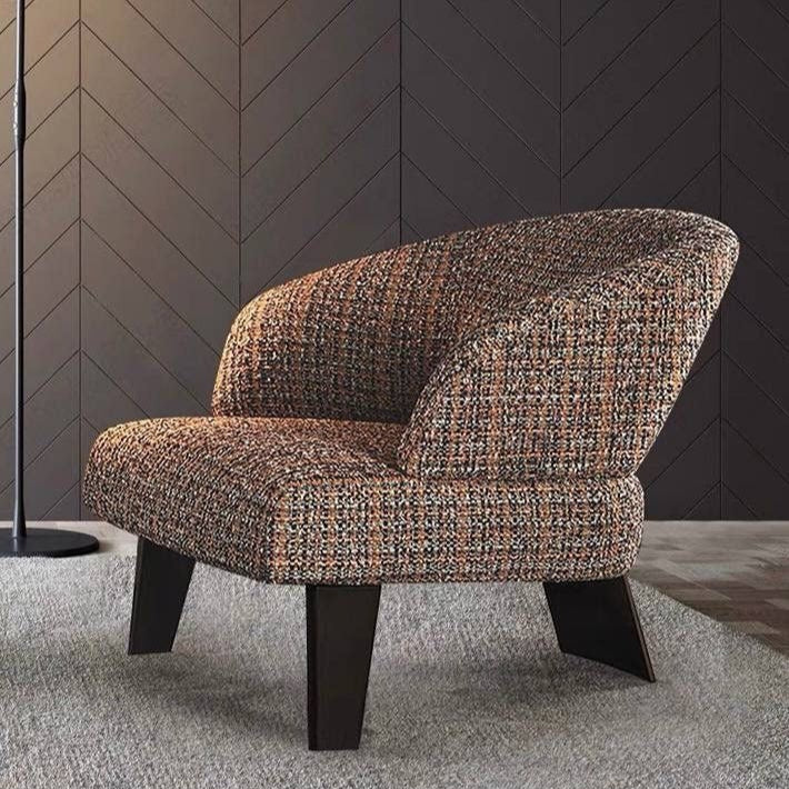 CHLOE Modern Fabric Lounge Chair Armchair