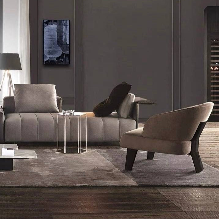 CHLOE Modern Fabric Lounge Chair Armchair