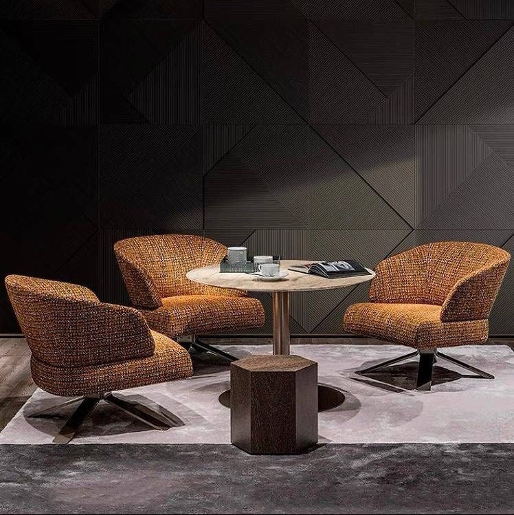 CHLOE Modern Fabric Lounge Chair Armchair