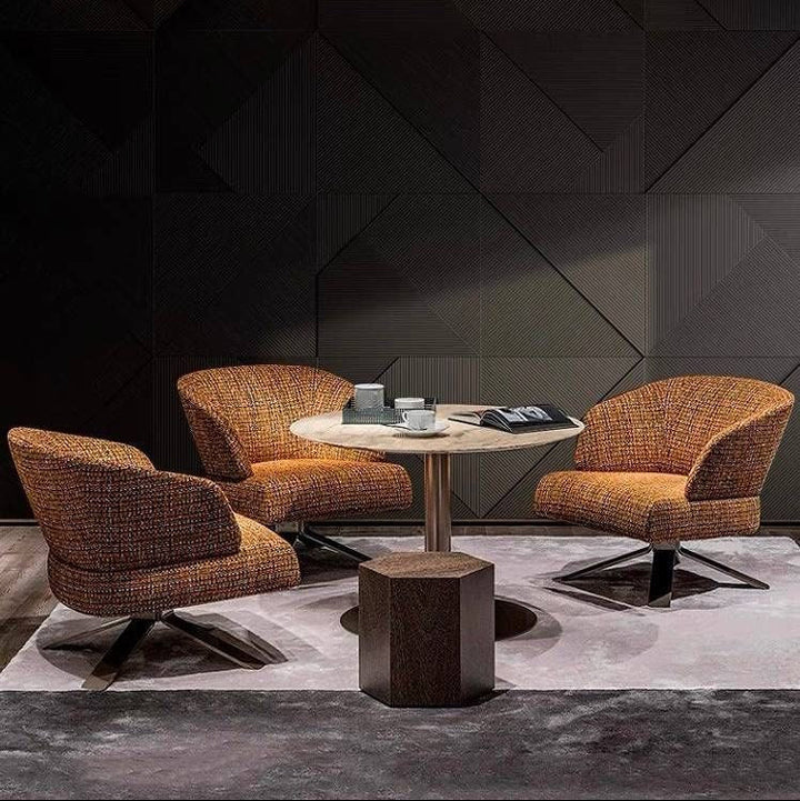 CHLOE Modern Fabric Lounge Chair Armchair