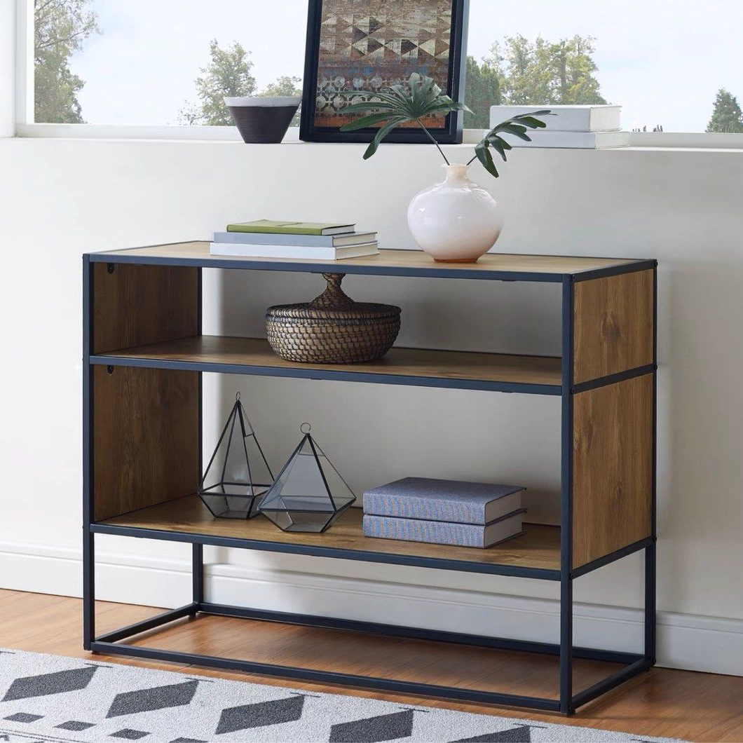 CAEDMON Industrial TV Console Table