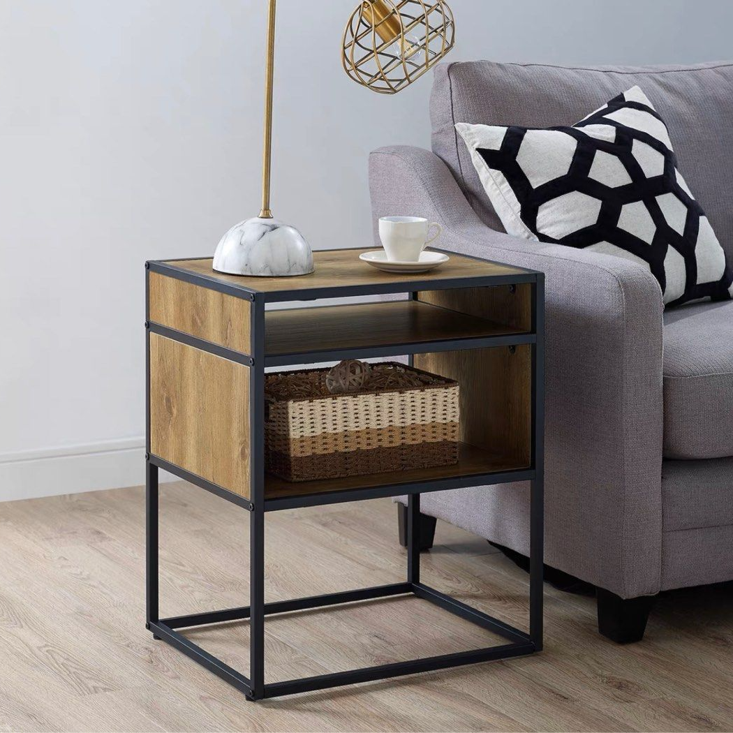 CAEDMON Industrial TV Console Table