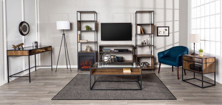 CAEDMON Industrial TV Console Table