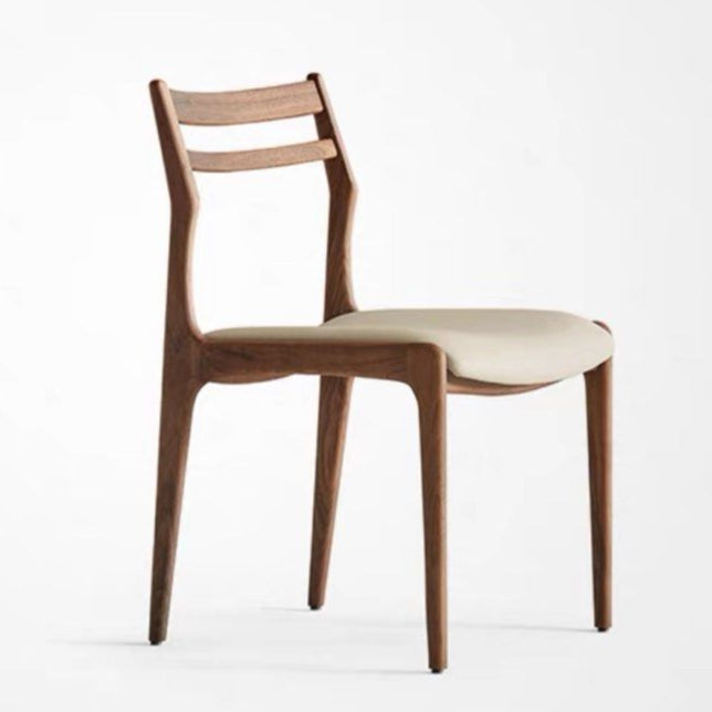 SHOSTAKOV Modern Solid Walnut Wood Dining Chair