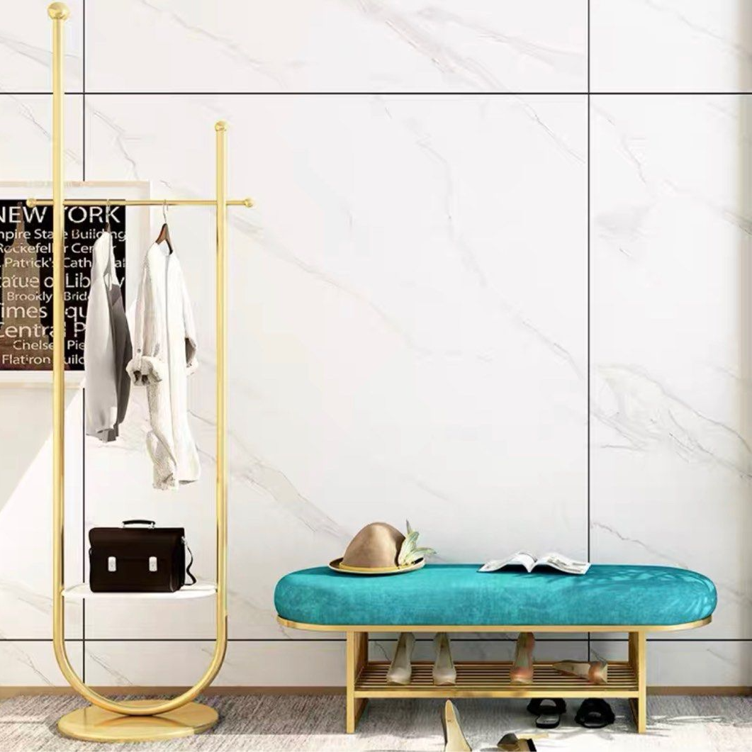 TEGAN Modern Hallway Velvet Bench