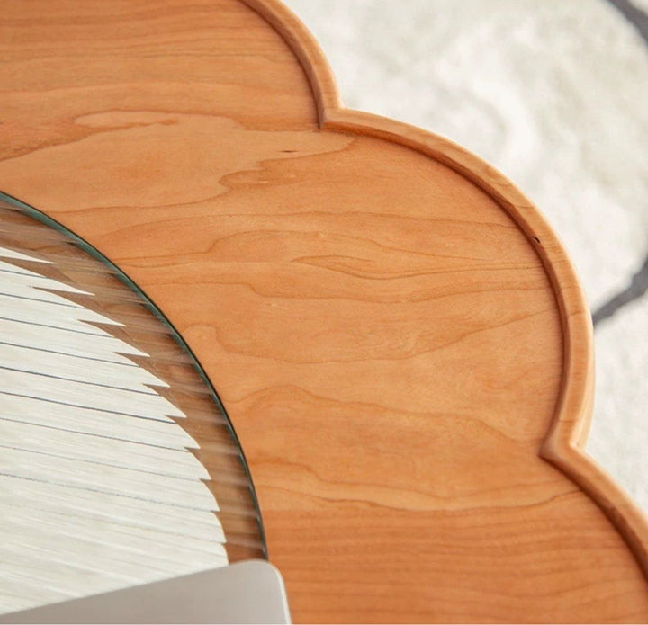 SULLIVAN Solid Wood Round Coffee Table