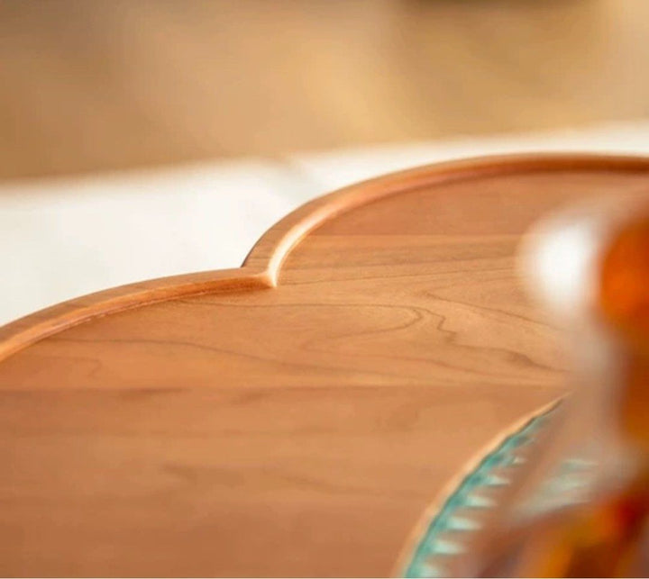 SULLIVAN Solid Wood Round Coffee Table