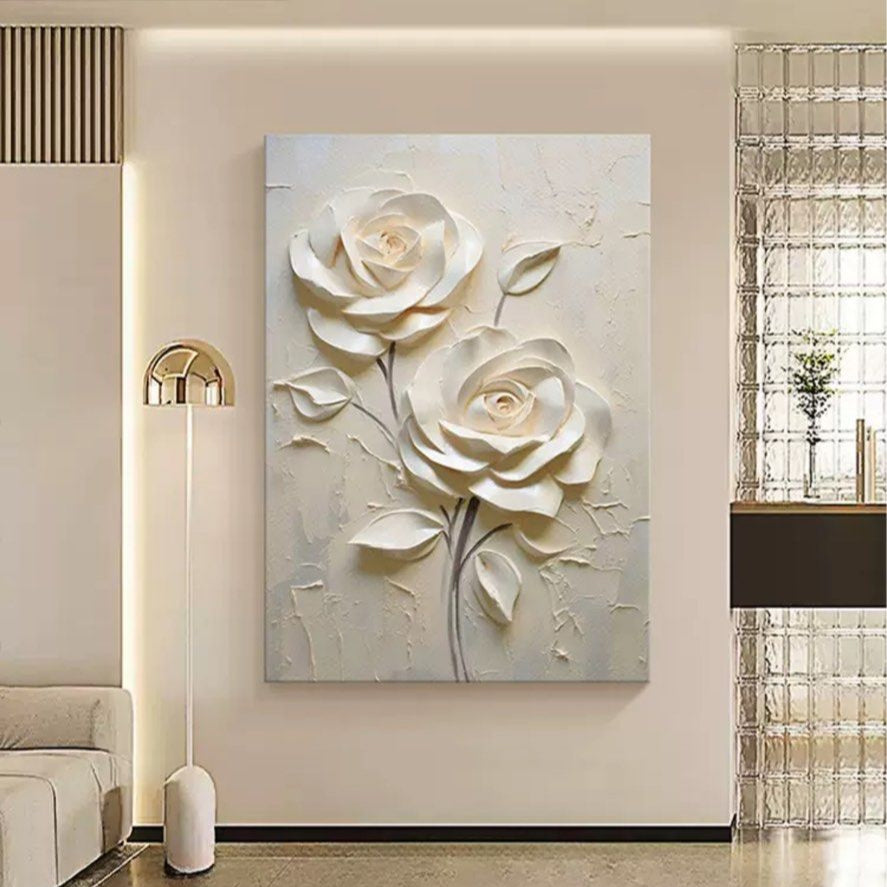 MINAJ Modern Rose Wall Art