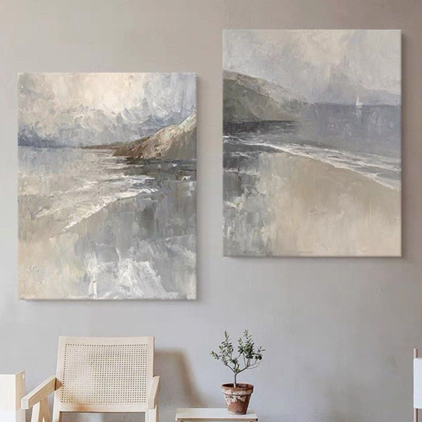 MIRA Modern Hand Painted Wall Art