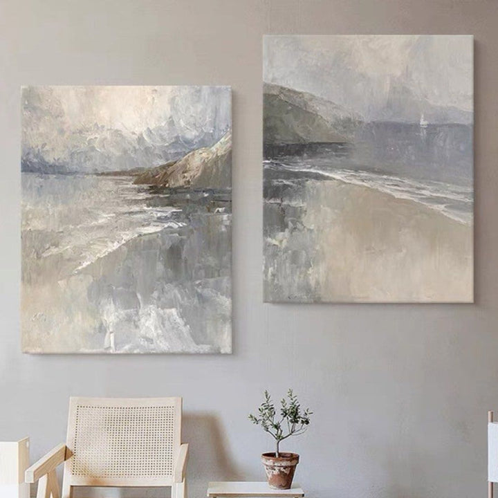 MIRA Modern Hand Painted Wall Art