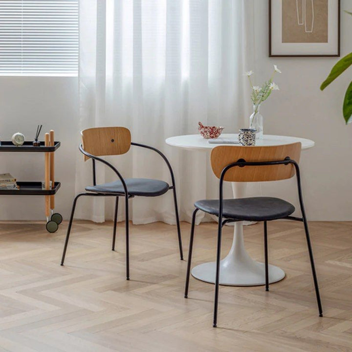 DANAR Industrial Dining Chair (set of 2)