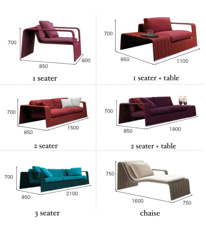 CRISEN Modern Outdoor Lounge Chair